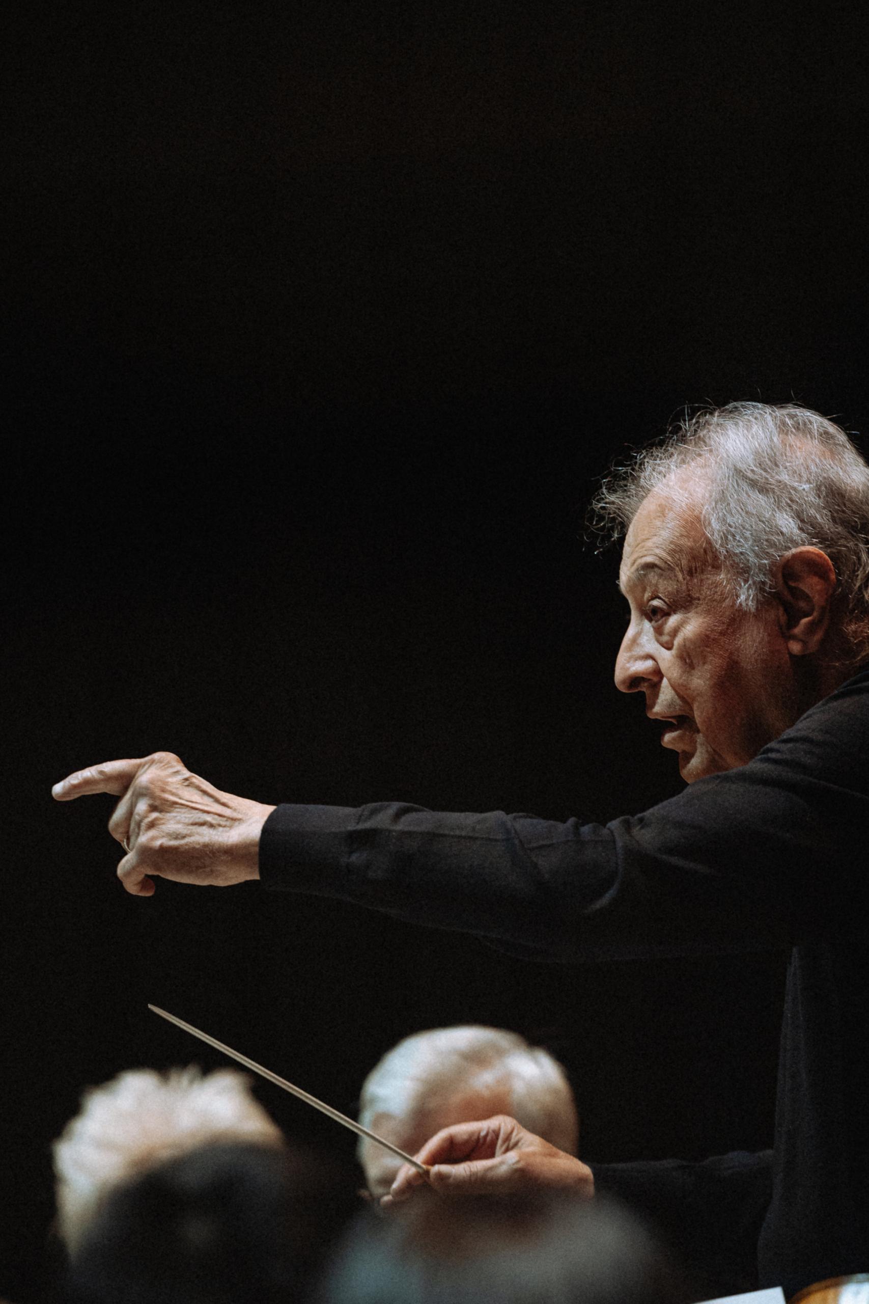 Porträt des Dirigenten Zubin Mehta