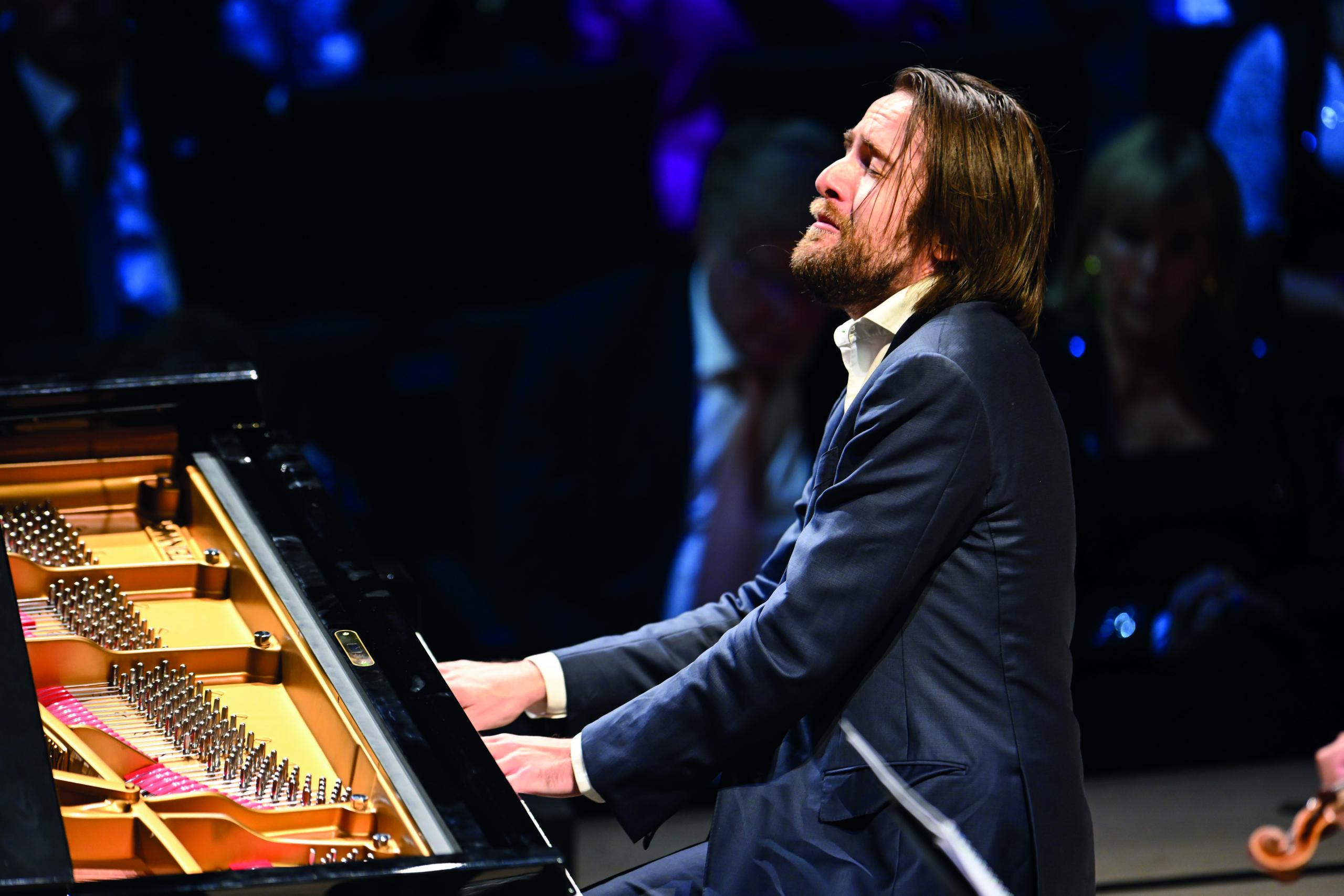 Star pianist Daniil Trifonov at the first concert in the Isarphilharmonie